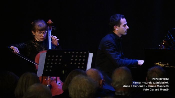 DSC07038- kamermuziek azijnfabriek - Anna Litvinenko en Danilo Mascetti - 28nov2024 -  foto GerardMontE web