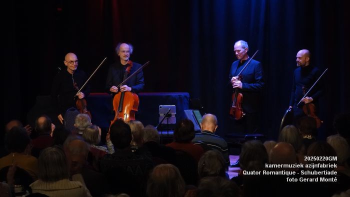 DSC02563- kamermuziek azijnfabriek - Quator Romantique Schubertiade - 20feb2025 - foto GerardMontE web DSC02563- kamermuziek azijnfabriek - Quator Romantique Schubertiade - 20feb2025 - foto GerardMontE web