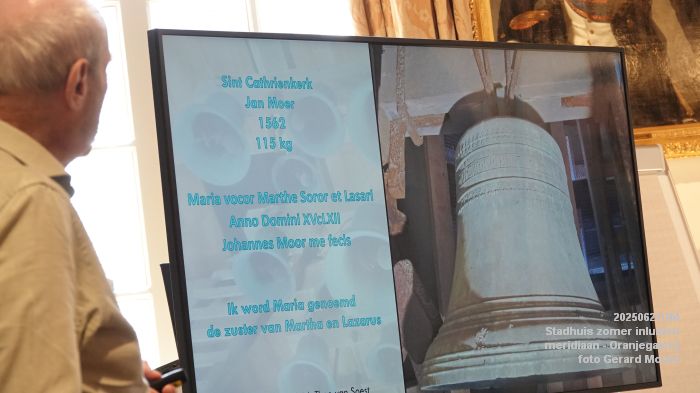 DSC08547- Stadhuis zomer inluiden- meridiaan in de Oranjegalerij - 21juni2025 - foto GerardMontE web DSC08547- Stadhuis zomer inluiden- meridiaan in de Oranjegalerij - 21juni2025 - foto GerardMontE web