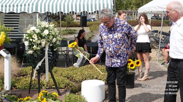 DSC02507- Honi-herdenking 20 jaar Grevelingen Den Bosch - 15augi2025 - foto GerardMontE DSC02507- Honi-herdenking 20 jaar Grevelingen Den Bosch - 15augi2025 - foto GerardMontE