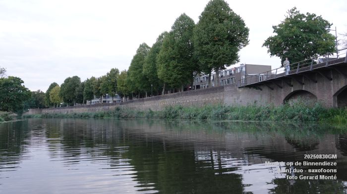 DSC03812- Muziek op de Binnendieze - [uan] duo - saxofoons - 30aug2025 -  foto GerardMontE
