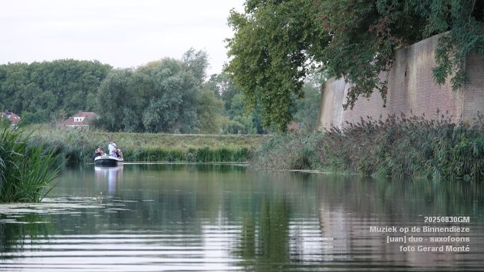 DSC03826- Muziek op de Binnendieze - [uan] duo - saxofoons - 30aug2025 -  foto GerardMontE