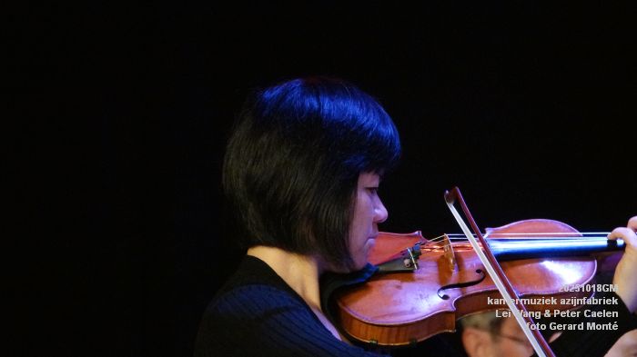 DSC09790- kamermuziek azijnfabriek - Lei Wang - Peter Caelen - 18okt2025 -  foto GerardMontE