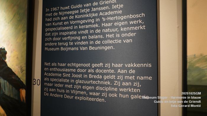 DSC07157- Museum Slager - Harmonie in blauw - Guido en Ietje van de Griendt - 25okt2025 -  foto GerardMontE