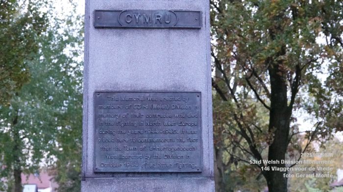 DSC00614- 53rd Welsh Division Monument - 146 Vlaggen voor de Vrede - 26okt2025 - foto GerardMontE DSC00614- 53rd Welsh Division Monument - 146 Vlaggen voor de Vrede - 26okt2025 - foto GerardMontE