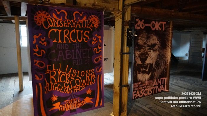 DSC00800- expositie politieke posters WWH - Festival Het Binnenhof 2025 - 29okt2025 - foto GerardMontE
