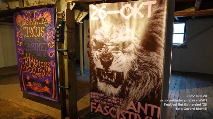 DSC00807- expositie politieke posters WWH - Festival Het Binnenhof 2025 - 29okt2025 - foto GerardMontE