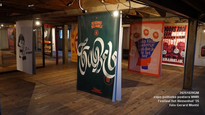 DSC00848- expositie politieke posters WWH - Festival Het Binnenhof 2025 - 29okt2025 - foto GerardMontE