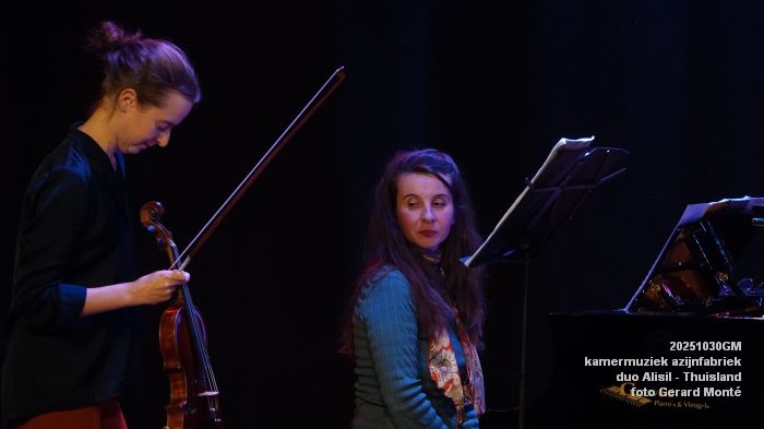 DSC00885- kamermuziek azijnfabriek - duo Alisil - Thuisland - 30okt2025 -  foto GerardMontE