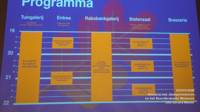 DSC02356- Museumavond - Designmuseum - Noordbrabants Museum - 14nov2025 -  foto GerardMontE