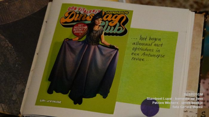 DSC02935- Stamboel Lupa - komedie op Java - Patries Wichers boekje - 21nov2025 -  foto GerardMontE