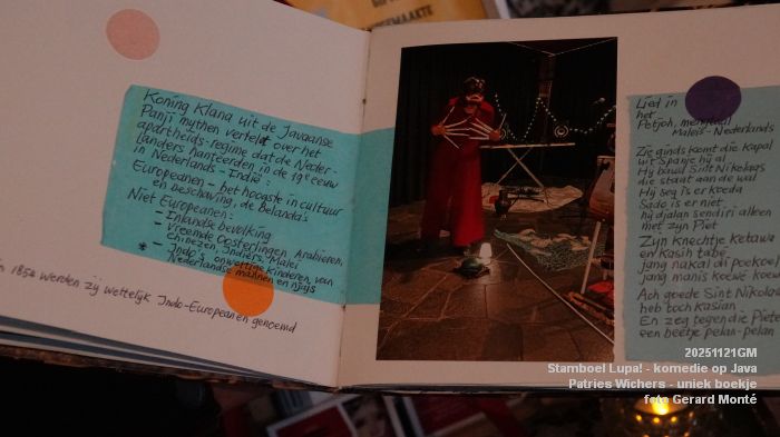 DSC02939- Stamboel Lupa - komedie op Java - Patries Wichers boekje - 21nov2025 -  foto GerardMontE