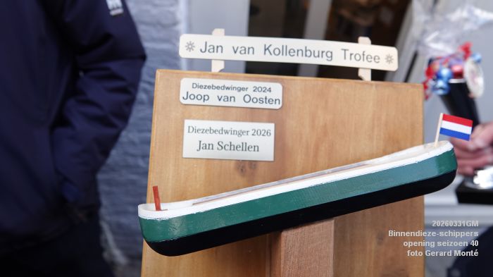 DSC04076- Binnendieze opening seizoen 40 - 31mrt2026 - foto GerardMontE