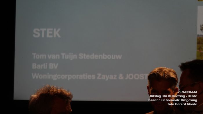 DSC05863- Uitslag BAi Verkiezing Beste Bossche Gebouw-de Omgeving - 16apr2026 - foto GerardMontE