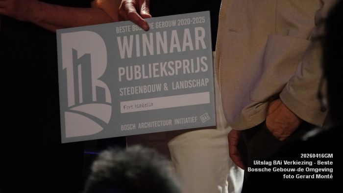 DSC05938- Uitslag BAi Verkiezing Beste Bossche Gebouw-de Omgeving - 16apr2026 - foto GerardMontE