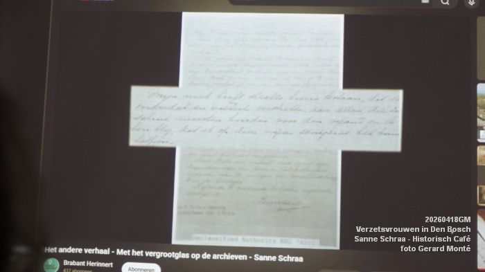 DSC06251- Sanne Schraa - Verzetsvrouwen in Den Bosch - Historisch Cafe -Knillispoort - 18apr2026 - foto GerardMontE DSC06251- Sanne Schraa - Verzetsvrouwen in Den Bosch - Historisch Cafe -Knillispoort - 18apr2026 - foto GerardMontE