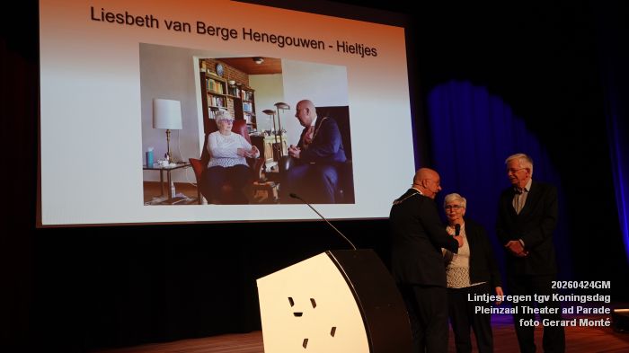 DSC07731- Lintjesregen tgv Koningsdag - Pleinzaal Theater aan de Parade - 24apr2026 - foto GerardMontE