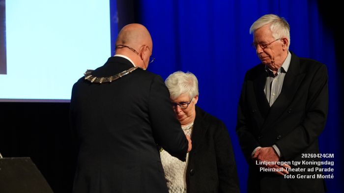DSC07732- Lintjesregen tgv Koningsdag - Pleinzaal Theater aan de Parade - 24apr2026 - foto GerardMontE