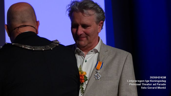 DSC07772- Lintjesregen tgv Koningsdag - Pleinzaal Theater aan de Parade - 24apr2026 - foto GerardMontE