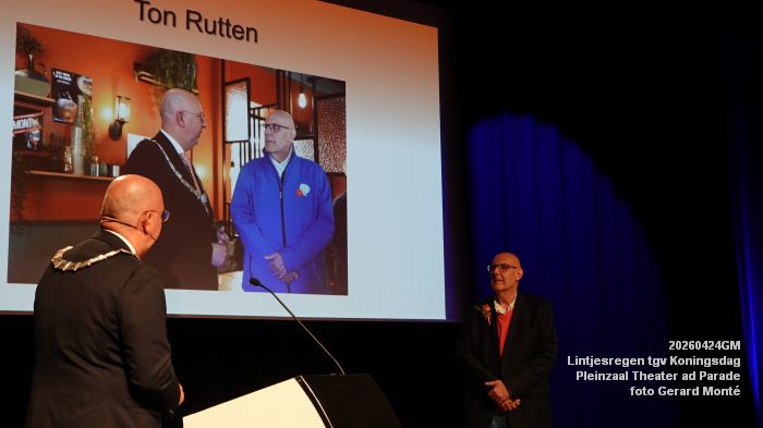 DSC07793- Lintjesregen tgv Koningsdag - Pleinzaal Theater aan de Parade - 24apr2026 - foto GerardMontE