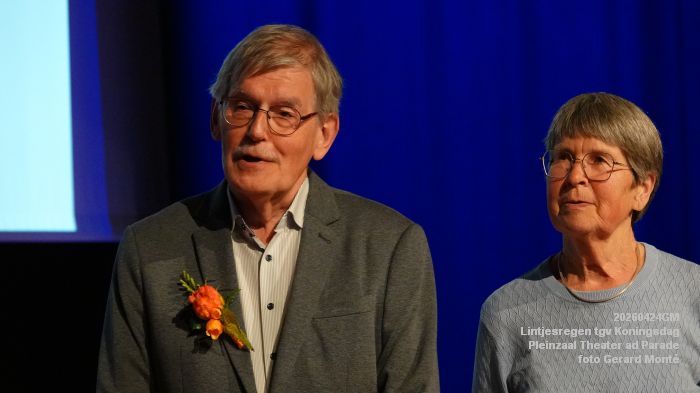 DSC07827- Lintjesregen tgv Koningsdag - Pleinzaal Theater aan de Parade - 24apr2026 - foto GerardMontE