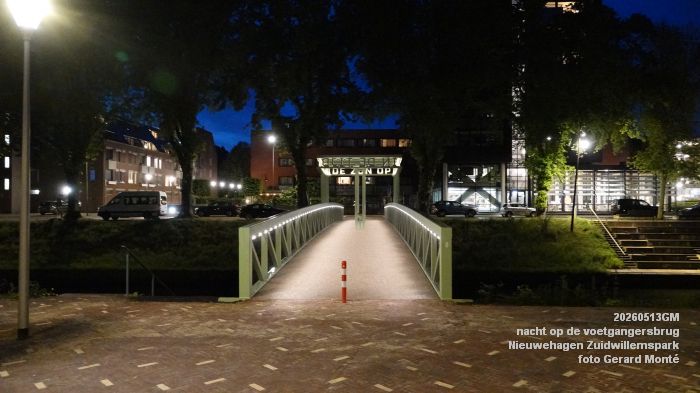 iDSC02339- nacht op de  voetgangersbrug - Nieuwehagen Zuidwillemspark - 13mei2026 - foto GerardMontE