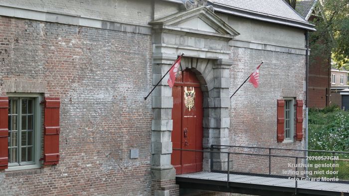 DSC05175- Kruithuis gesloten - lezing ging niet door - 27mei2025 - foto GerardMontE DSC05175- Kruithuis gesloten - lezing ging niet door - 27mei2025 - foto GerardMontE