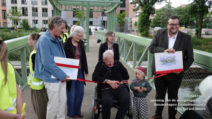 jDSC07350- opening voetgangersbrug - Nieuwehagen Zuidwillemspark - 10juni2026 - foto GerardMontE
