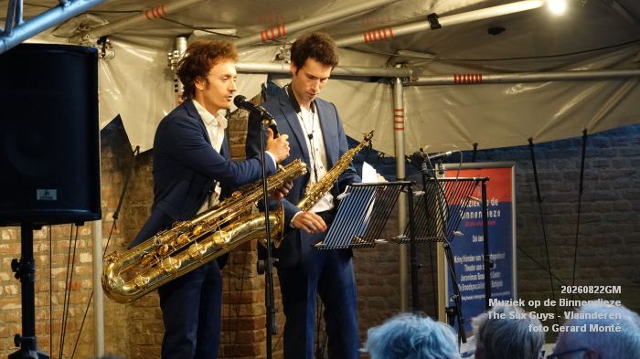 DSC05023- Muziek op de Binnendieze - The Sax Guys uit Vlaanderen - 22aug2026 - foto GerardMontE DSC05023- Muziek op de Binnendieze - The Sax Guys uit Vlaanderen - 22aug2026 - foto GerardMontE